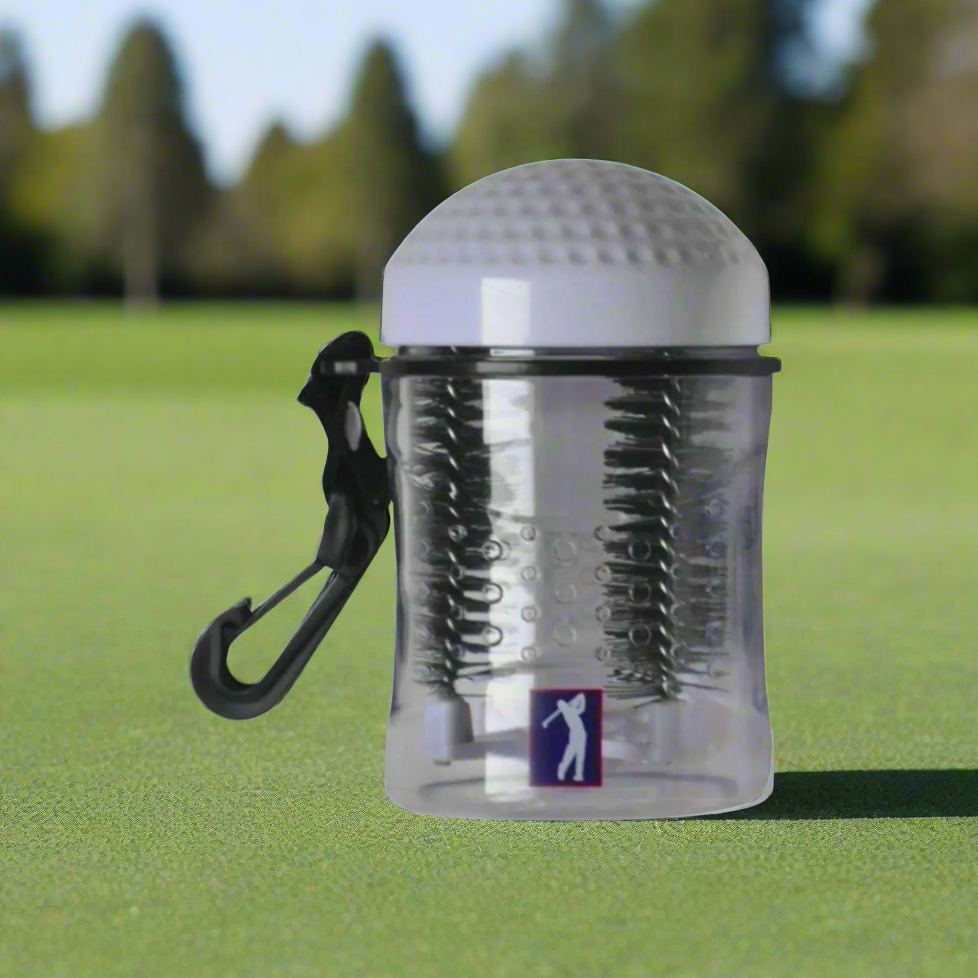 Portable Golf Ball washer on course