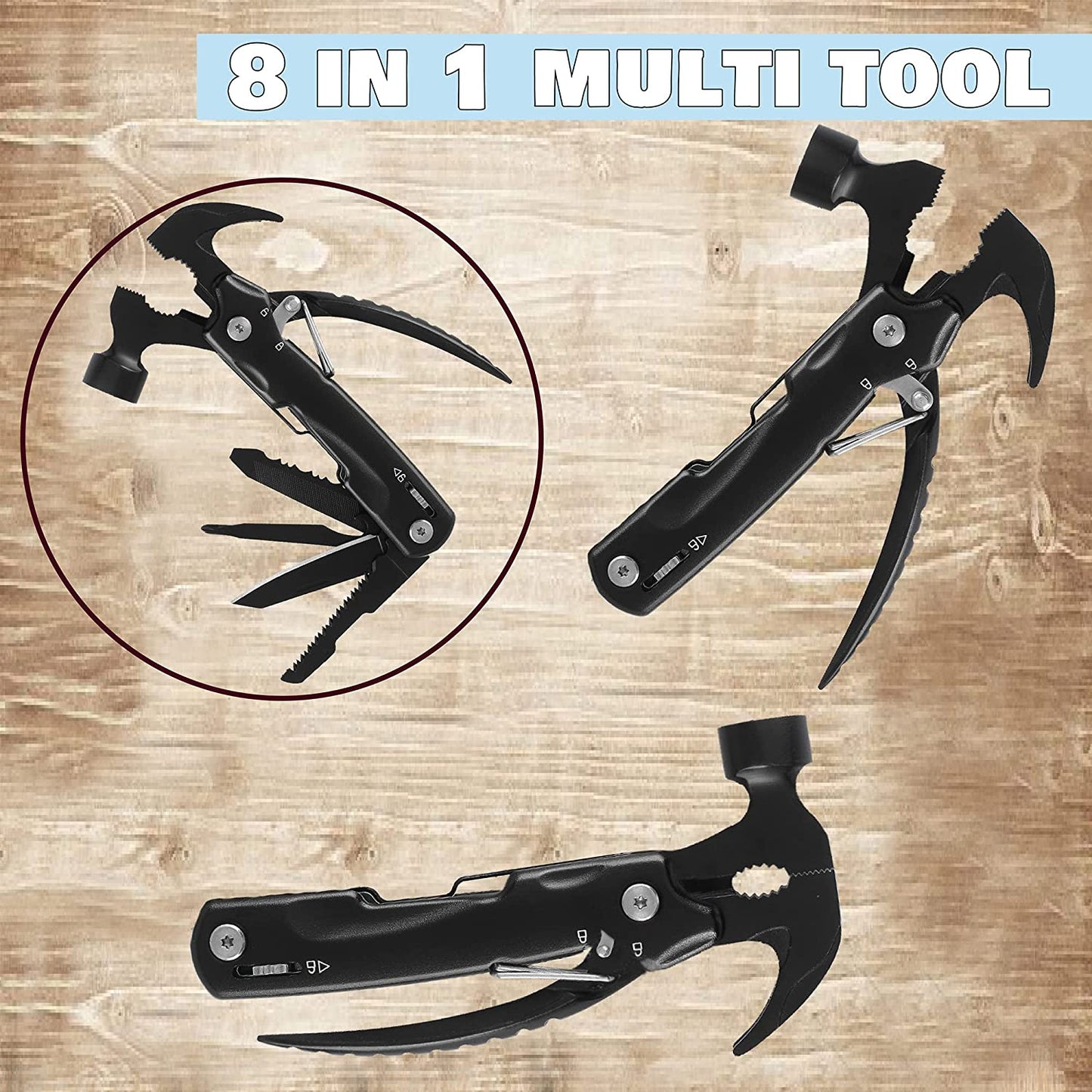 The 8-In-1 handyman multitool is rust-proof and corrosion-resistant, it can also withstand the wear and tear of everyday use, Best 8 in 1 multi tool