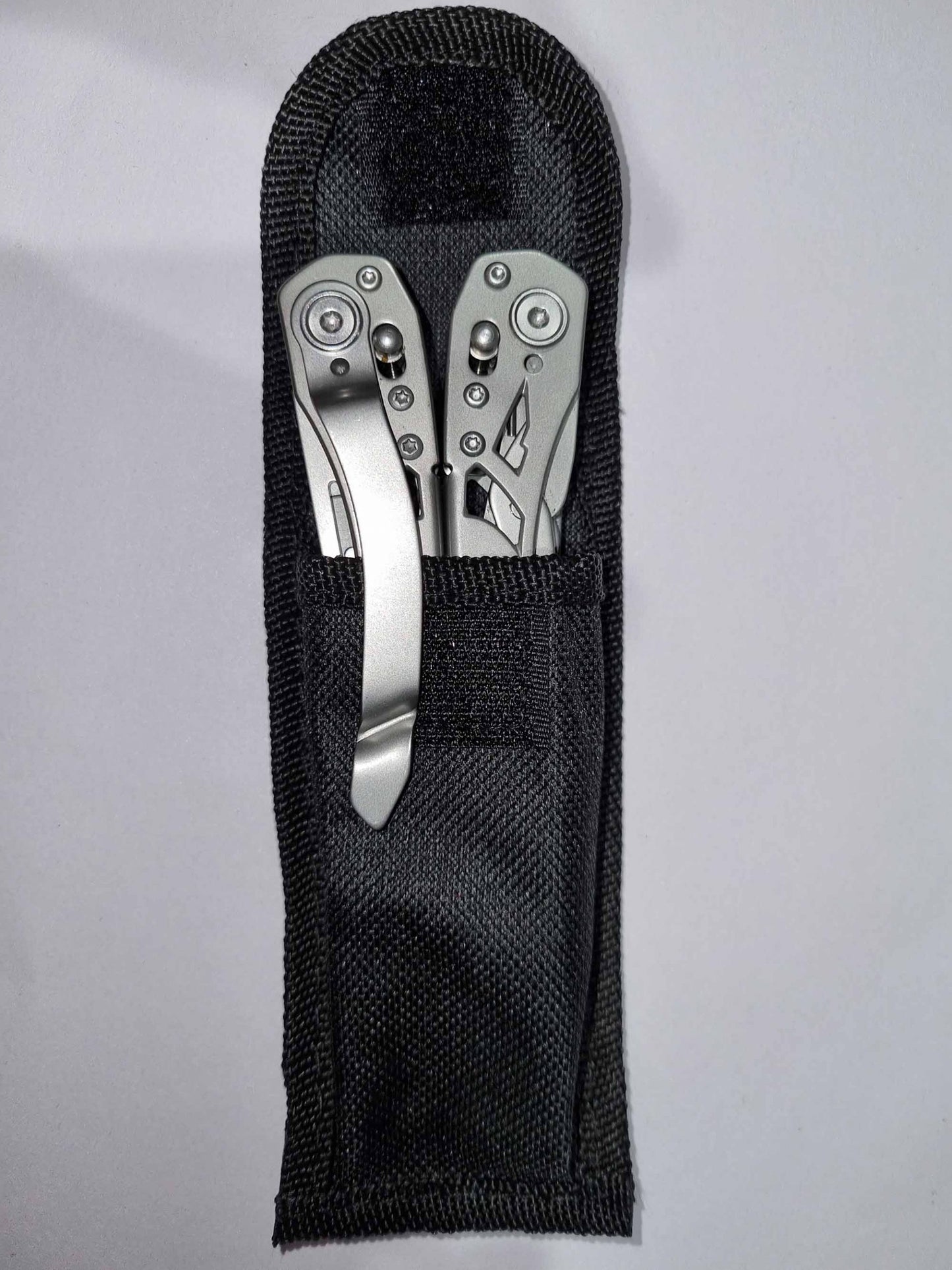 The 12-In-1 pliers multi tool is prepared for every situation this tool is the ideal gift for outdoor enthusiasts, workers, campers, hunters, and tool aficionados. The tool is secured in a nylon pouch which comes with an attached belt strap so you can easily store and access your multi-tool when needed, Best handyman gift