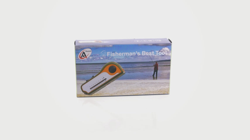 The fishing gift tool features stainless steel tools, easy to carry with you as you move around between fishing spots, Best portable fishing tool