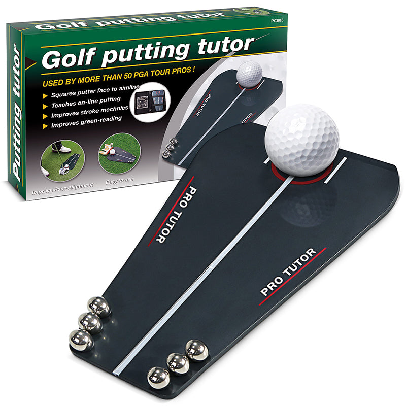 The golf putting tutor is designed to identify squarely struck putts, this easy-to-use golf putting tutor helps you achieve the perfect on-line roll for consistent performance, Best golf putting tutor