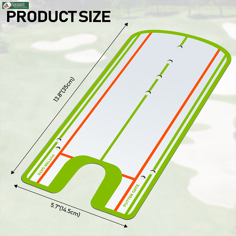 The golf putting mirror helps perfect your alignment and stance, providing a visual guide to ensure your eyes, shoulders, and putter face are properly positioned, Best golf putting mirror for alignment accuracy