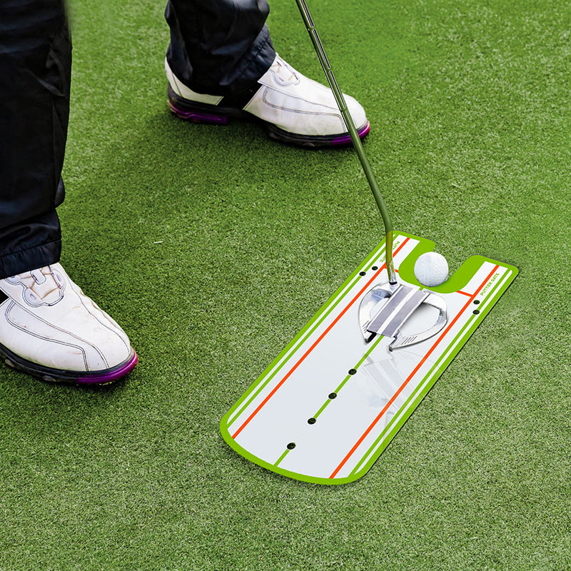 The golf putting mirror is designed to enhance your putting precision, this mirror offers immediate visual feedback on your stance and stroke mechanics, making it a top choice for serious golfers, Top-rated golf putting mirror for precision training