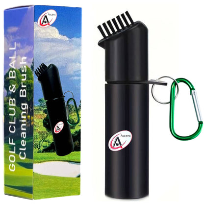 Golf club cleaner showcasing it's simple golf club cleaning system, Best portable golf tool