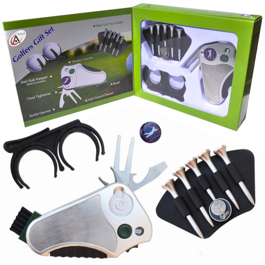 Golf Gift Set with ball marker and divot tool