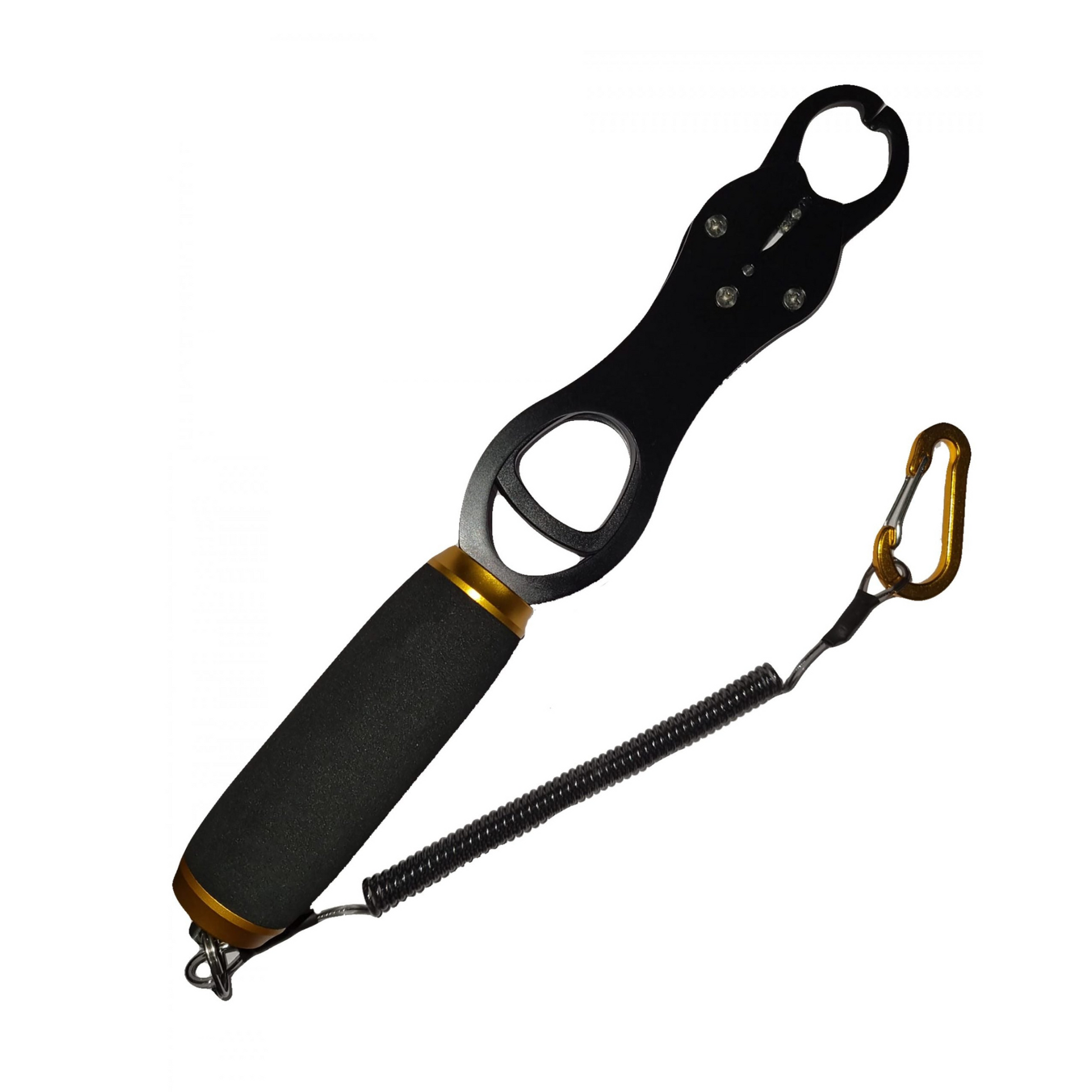 The deluxe fish lip grabber has non-slip jaws that provide a firm and secure grip on your catch. This means you can be confident that your catch will stay in place and will not escape or cause you to lose your balance, Best fish lip grip