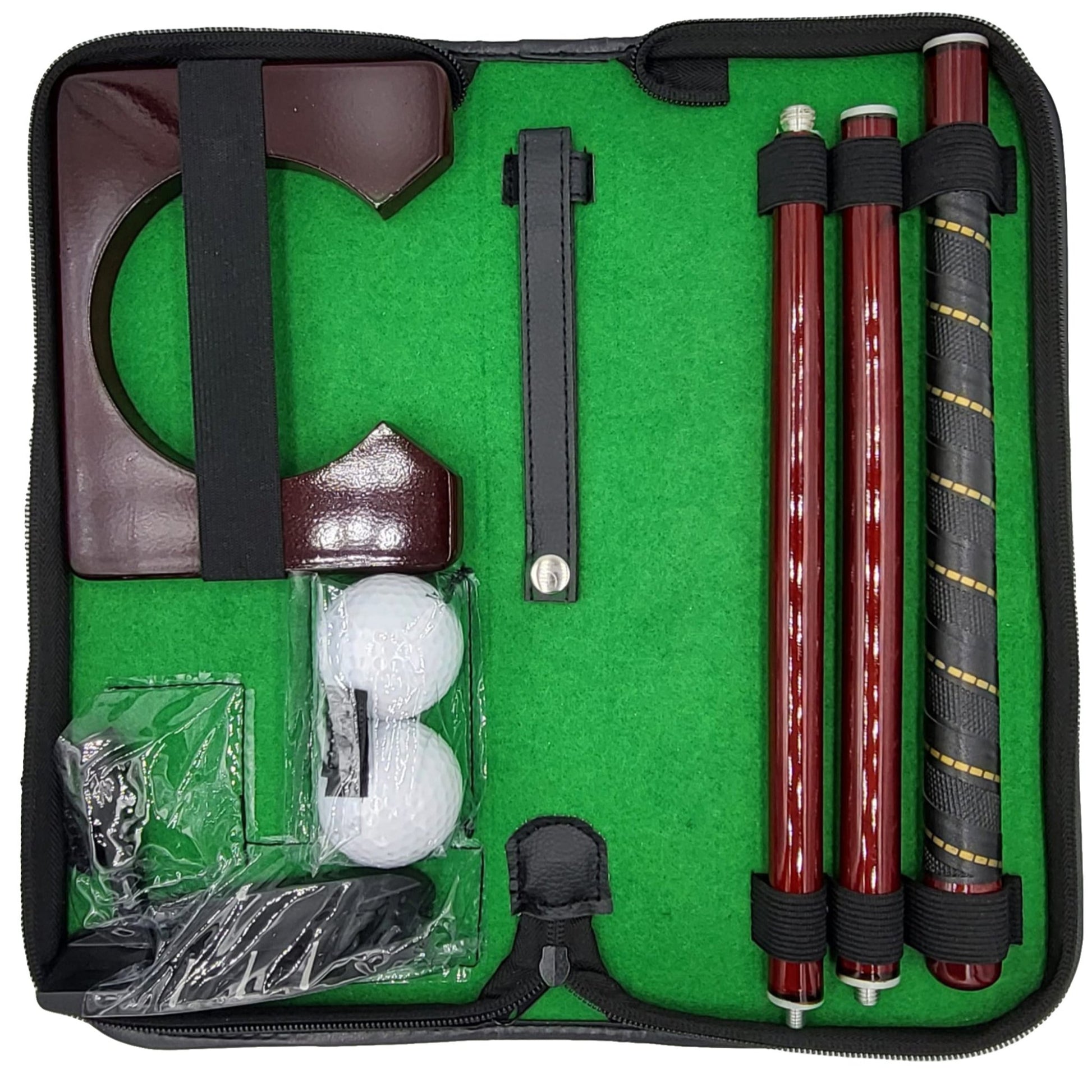 The portable putter set is small and lightweight, making it easy to take with you wherever you go, Best portable putter set