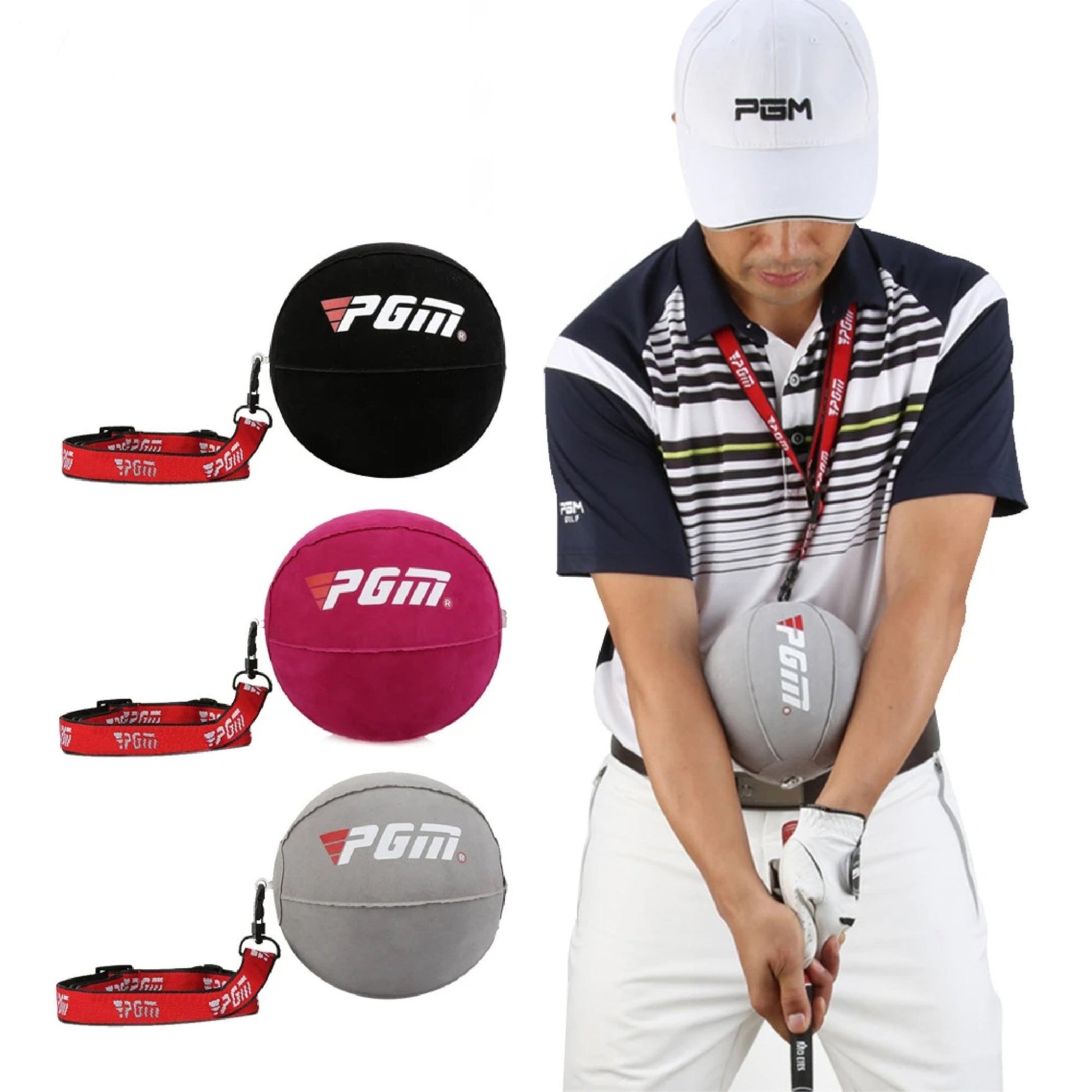 The golf swing training - inflatable ball is easy to integrate into your regular practice routine and can be used just like regular golf balls, Best swing trainer for golf