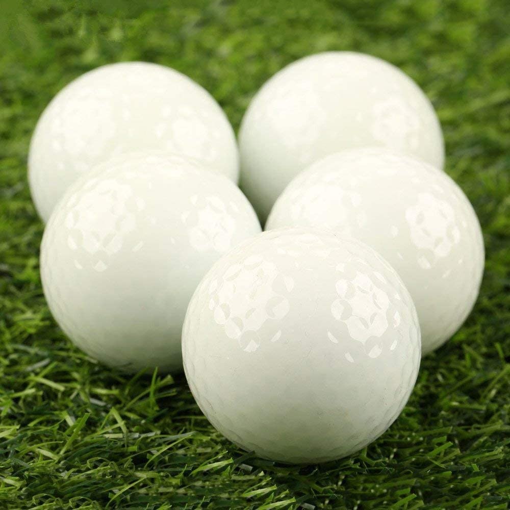 The 6 pcs luminous golf balls are designed to emit a bright glow when exposed to ultraviolet (UV) light, making them easy to locate on the course, Best glow in the dark golf balls