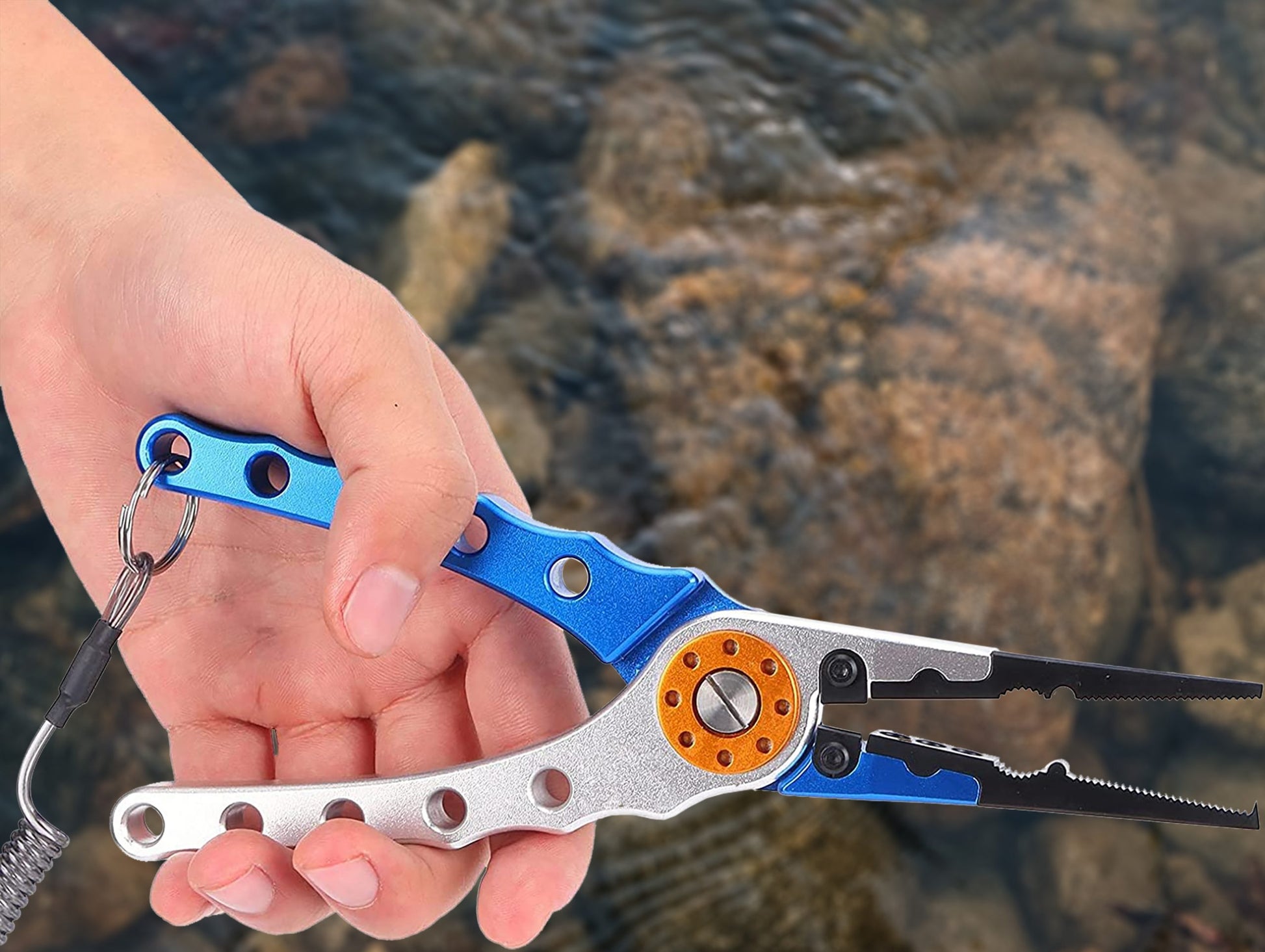 The fishing lip grip and pliers set allows you to securely hold your catch without harming the fish. This means you can enjoy the thrill of the catch without causing unnecessary stress or damage to the fish, Best fishing plier set