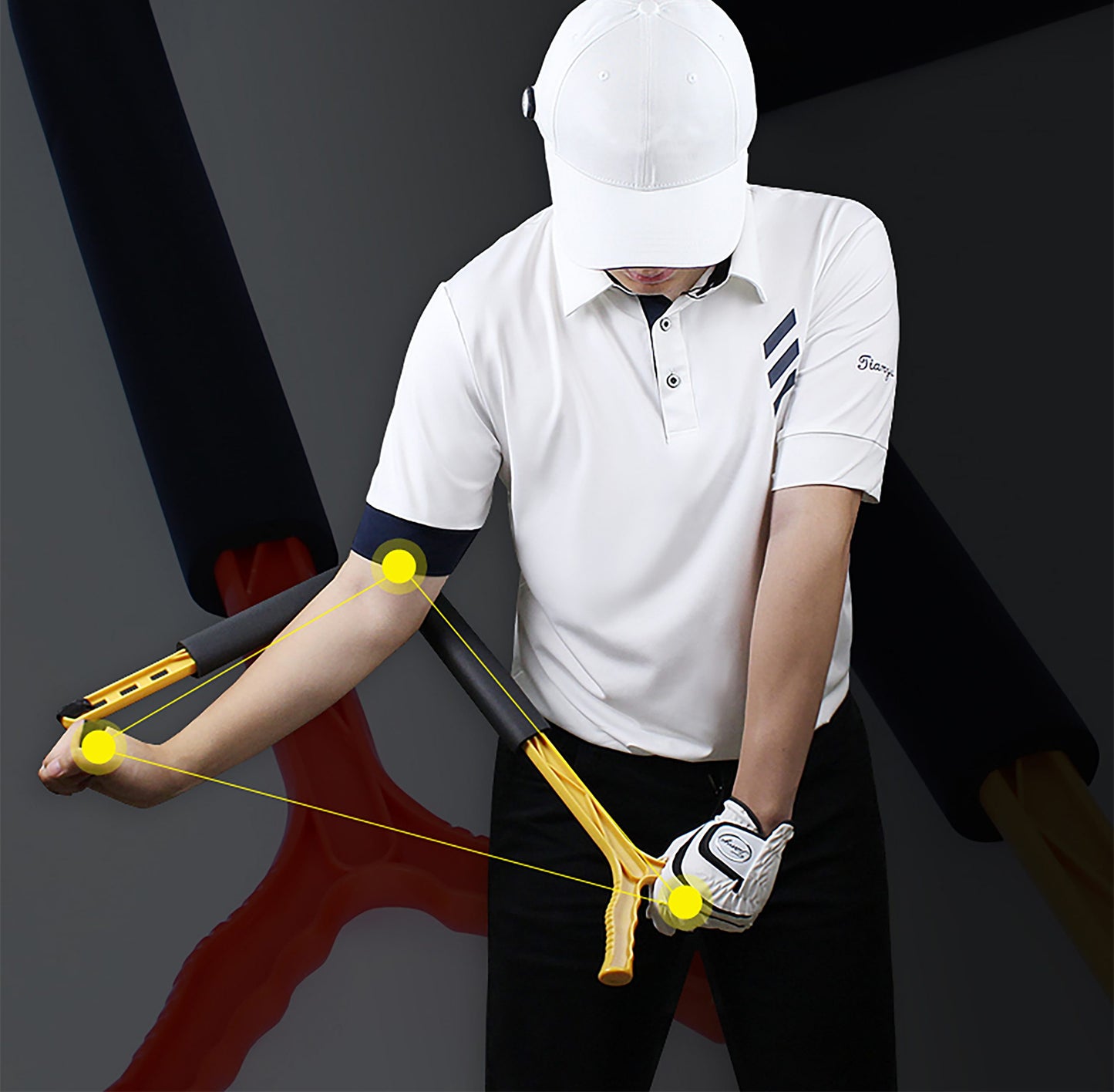 The golf posture corrector can increase flexibility and range of motion, allowing for a smoother and more fluid swing, Best golf swing corrector