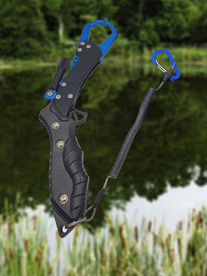 The fish lip grabber is designed for efficiency and safety, this fish lip grabber provides a firm grip without harming the fish, making it a top choice for catch and release, Top-rated fish lip grabber for humane handling