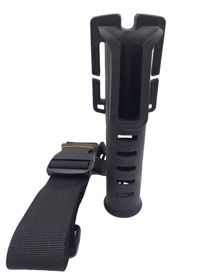 The fishing rod belt and rod holder is designed with comfort in mind, featuring a padded waistband and adjustable straps to ensure a perfect fit, Best fishing rod belt