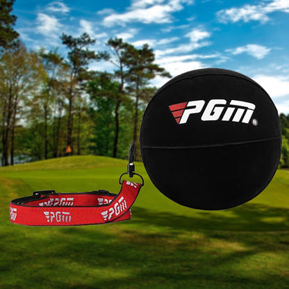 The golf swing training - inflatable ball is portable and convenient due to it's small and lightweight design, so you can easily carry them with you wherever you go and use them whenever you need to, Best portable golf swing trainer