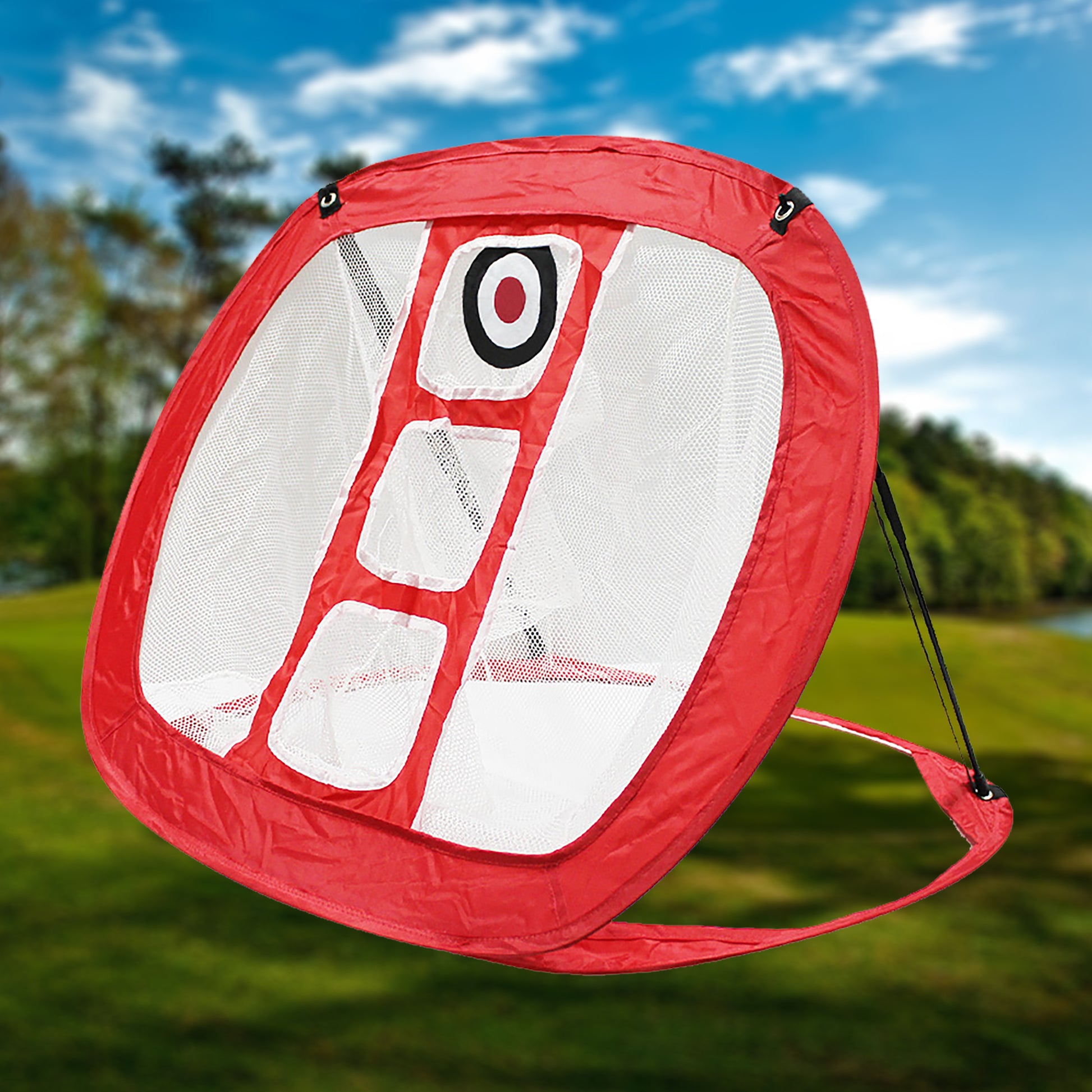 The golf practice net can be easily assembled in just a few minutes, allowing you to start practicing your swing right away, Best practice net for golf