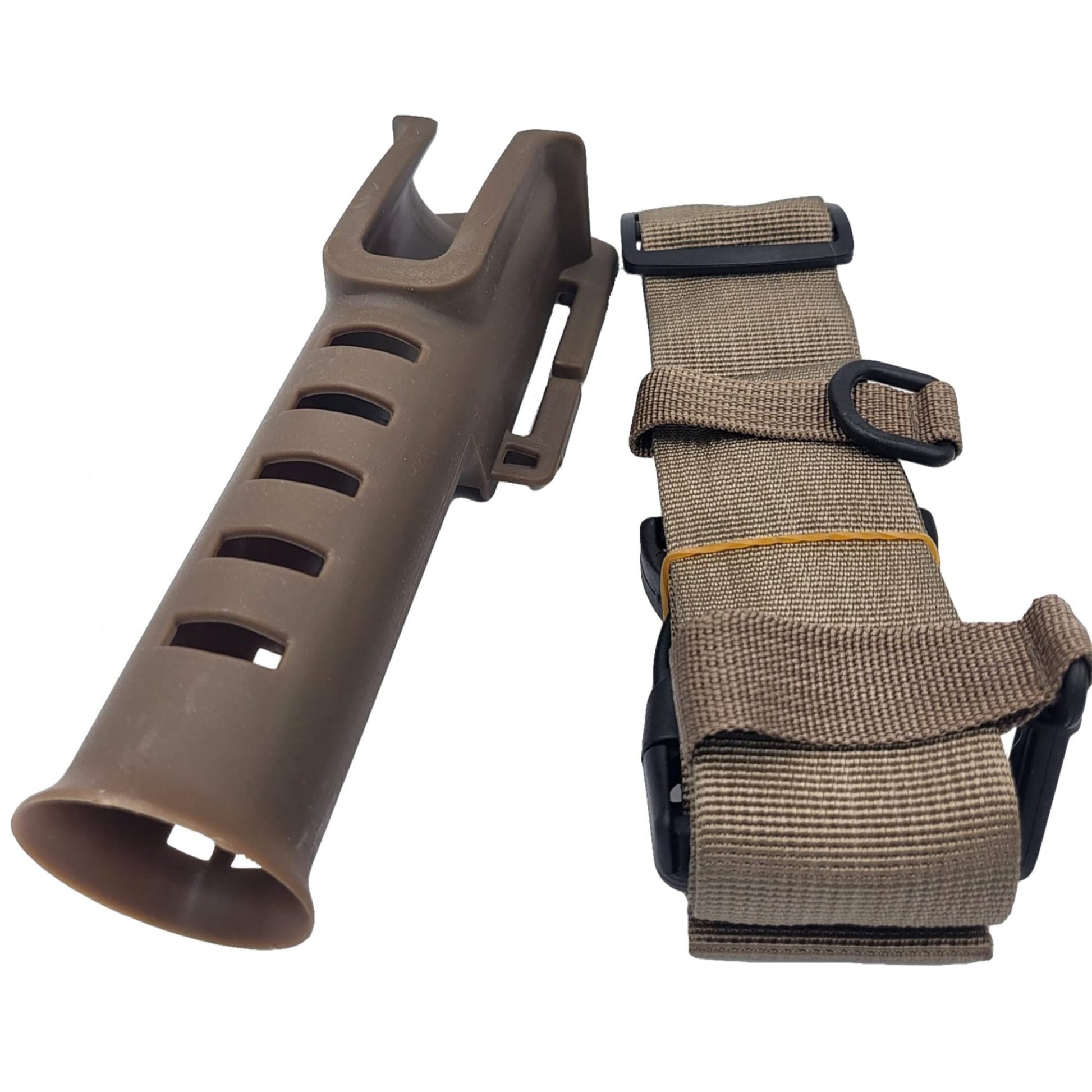 The fishing rod belt and rod holder is perfect for avid anglers, this fishing rod belt and holder feature a lightweight design that doesn't compromise on strength or durability, Best rod holder for fishermen