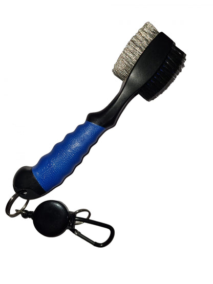 The golf club cleaning brush comes in a stylish blue colour way making the perfect gift for any golf lover, Best cleaning brush for golf